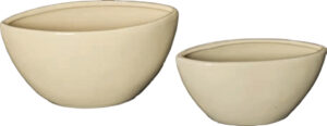 OVALE ALTO ALFEO SET 2 PZ (27x13 h. 11/31x16 h. 15)